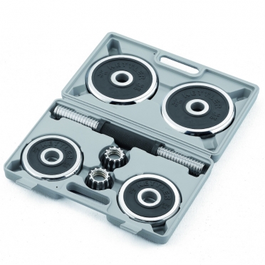 Kettler Kurzhantel Set Chrom-Gummi 07371-120
